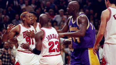 五大经典垃圾话，奥尼尔喷罗德曼：我奶奶和乔