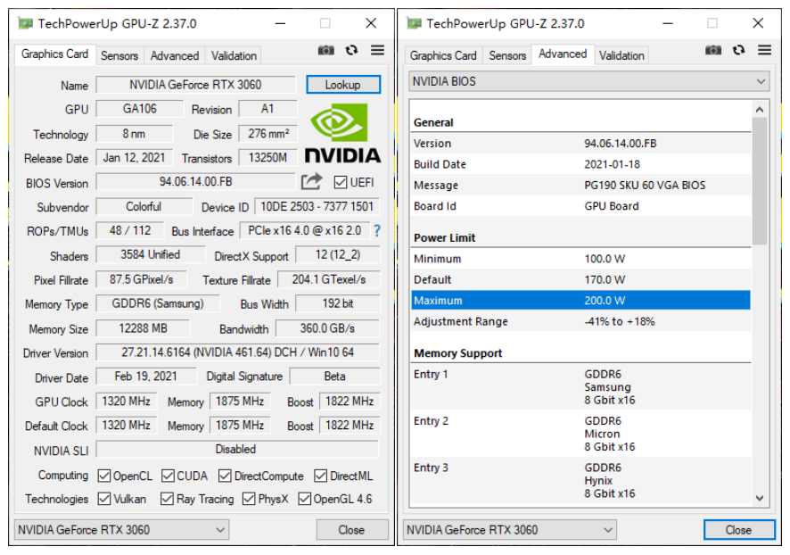 RTX 3060显卡首测：12GB超大显存，意欲何为？