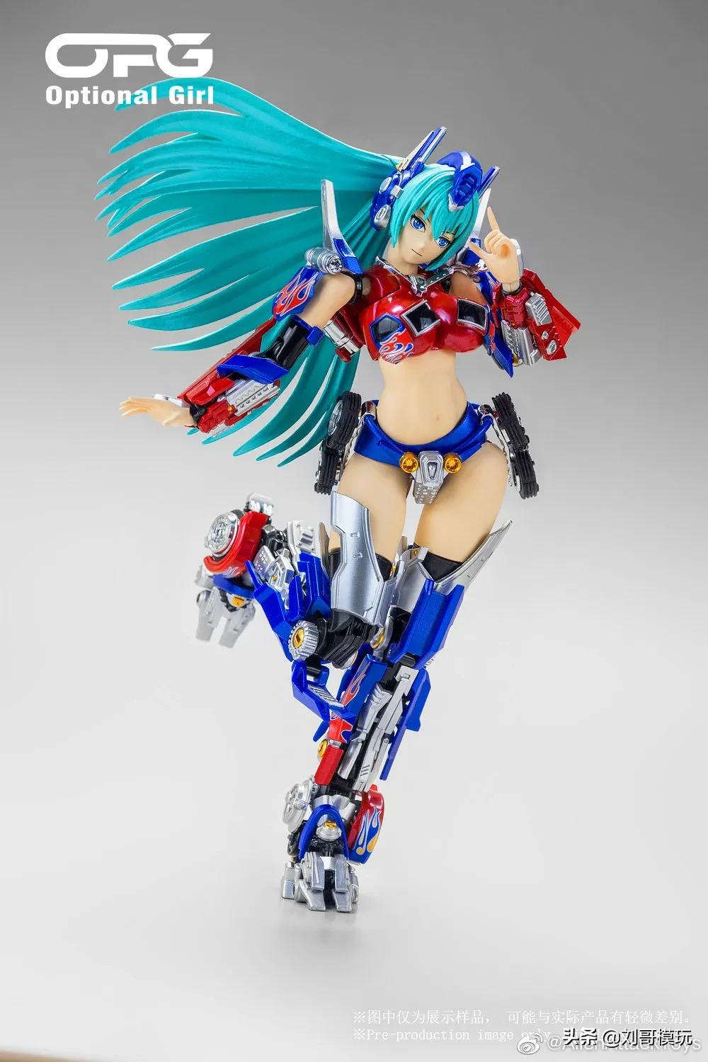AAT机娘版擎天柱来啦!这个脸有点怪?