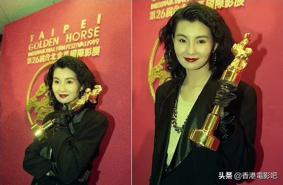 华语影坛获奖最多的女演员，张曼玉得奖瞬间大回顾