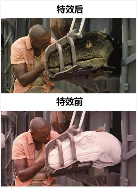 当电影去掉了特效之后，就是这个样子