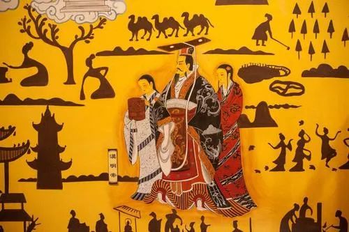 汉明帝夜梦金人使佛教开始传入中国源自印度的佛教很早就在西域传播