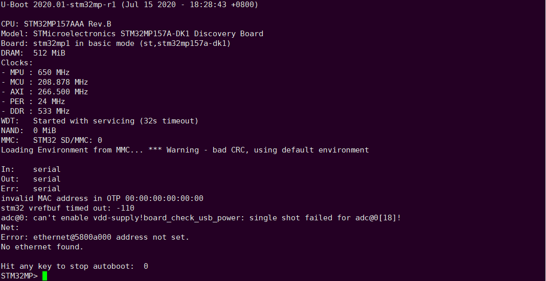 Linux系统移植篇4：STM32MP1微处理器之Bootloader移植