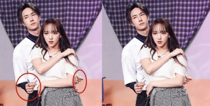 华晨宇的绅士手，张杰的绅士手，李现的绅士手