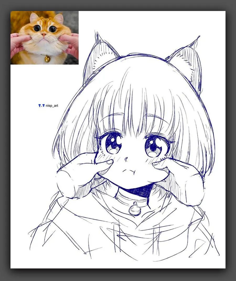 漫画中的 动物拟人 技法 这组动漫手绘作品萌化了 Mp头条