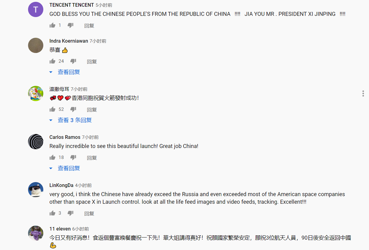 外国网民感慨中国航天奇迹：别人都向西方低头了，就中国膝盖没弯