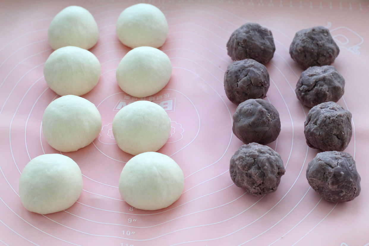 自制健康美味的日式芋泥饼，暄软香甜无任何添加，一出炉就吃仨