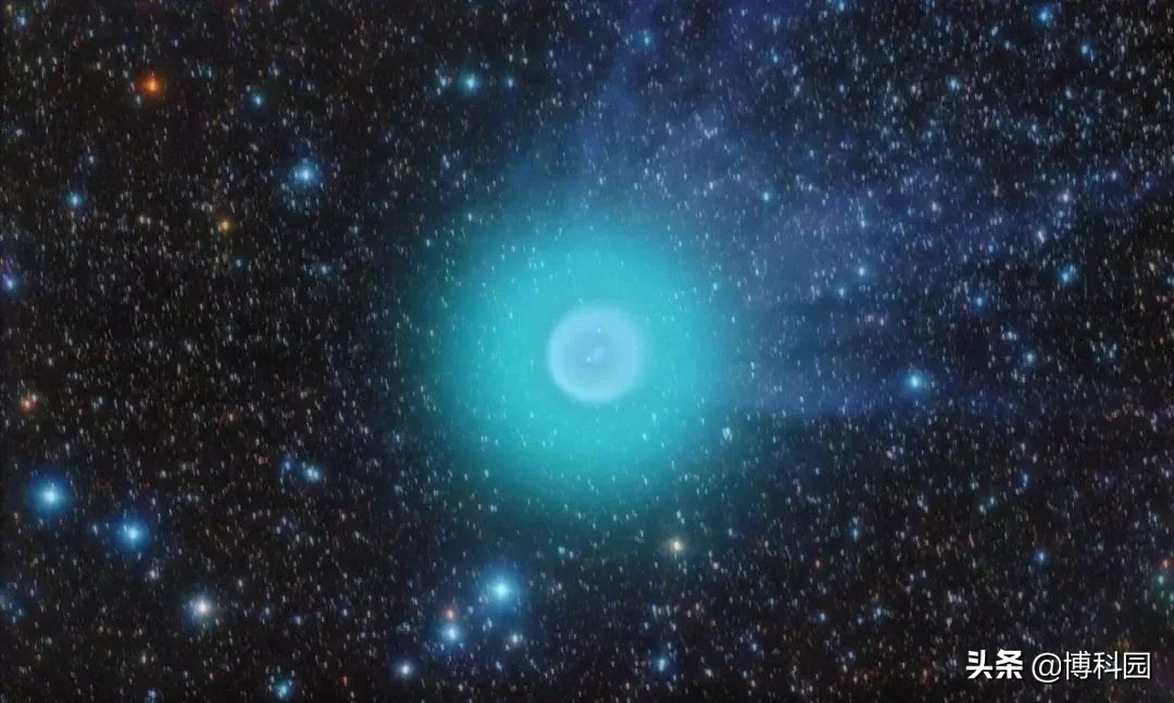 喷出约100万公斤物质，苔丝号捕捉到自然爆发彗星！流星雨的前身