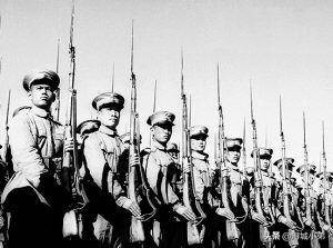 各时期中国仪仗兵