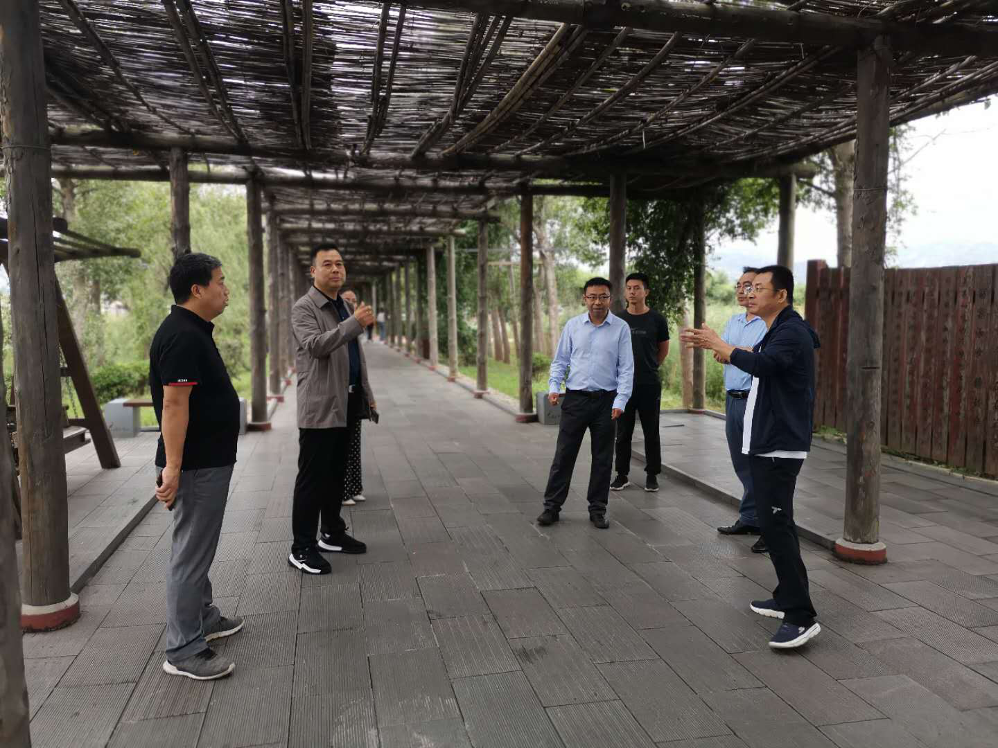 渭南市文旅局赴合督導檢查汛期文物旅游安全及氣象災害防御工作