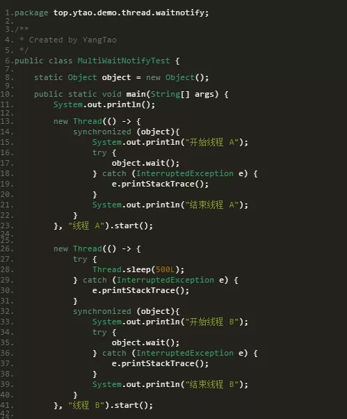 Java 线程通信之 wait/notify 机制