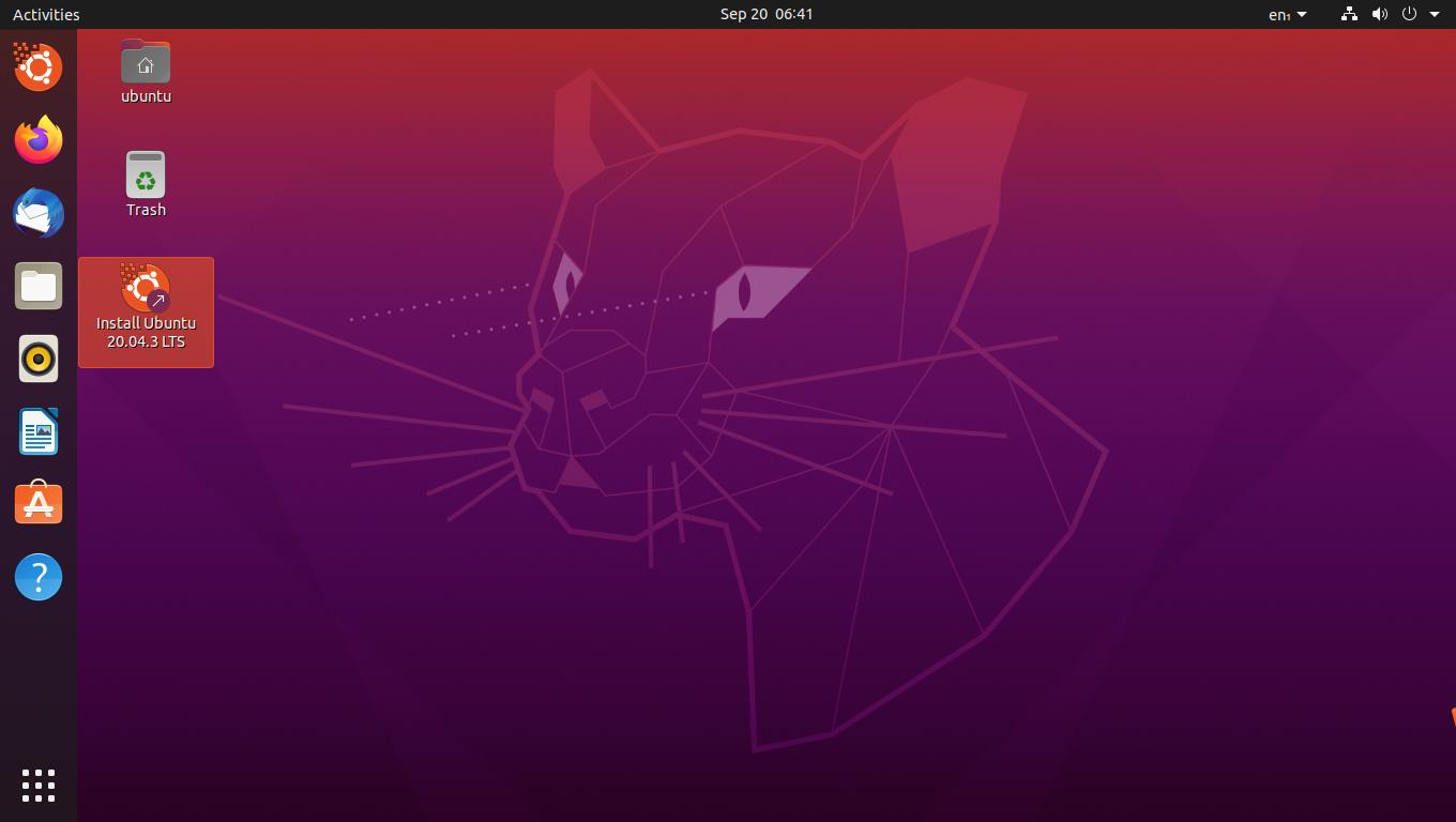在vmware搭建好的虛擬機上安裝正式版ubuntu linux系統(tǒng)