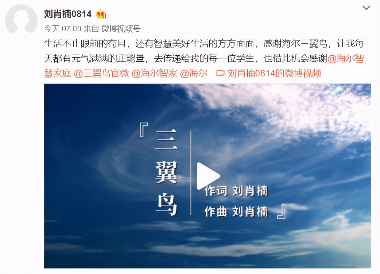 用戶為什麽給三翼鳥寫歌？