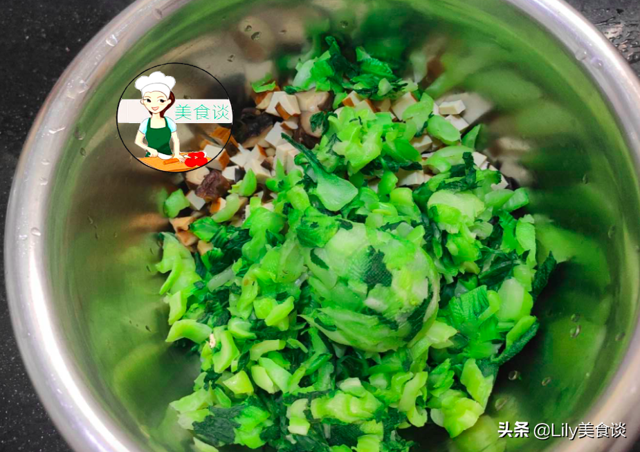 These vegetables are used as fillings together, the steamed buns are very fragrant, and they are delicious without meat, simple and nutritious