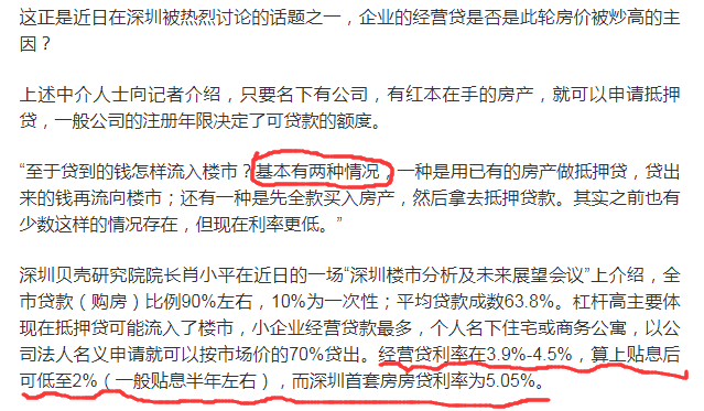 惊叹：投机钻营者，贷款利率低于刚需买房人！