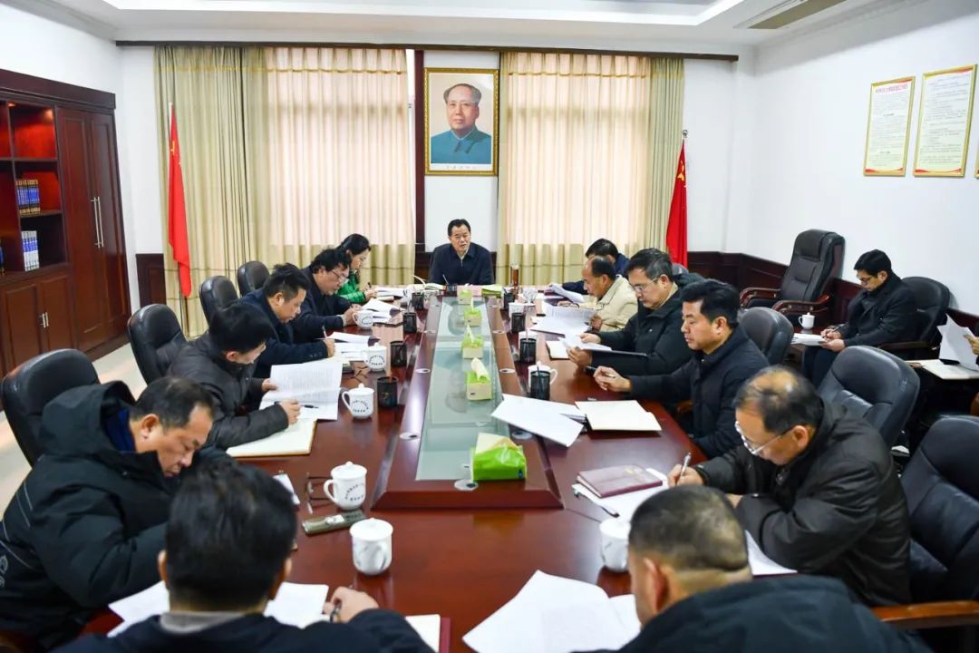 市人大常委会党组举行2021年第一次会议