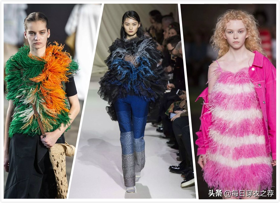 郭碧婷产后太贵妇！穿“20万”白色羽毛定制礼服