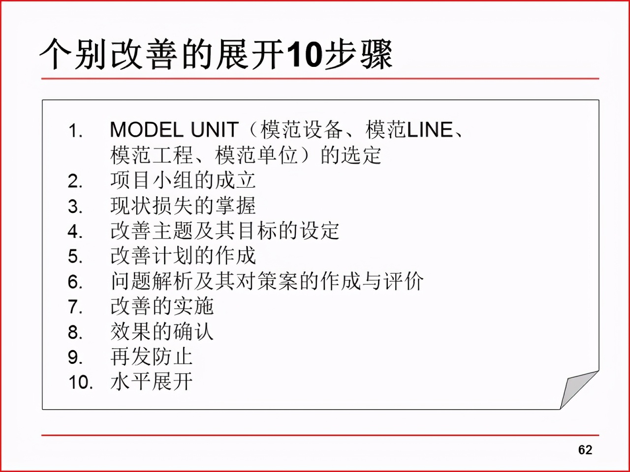 「精益学堂」现场改善工具及案例