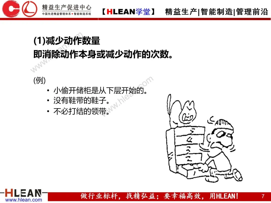 「精益学堂」动作改善案例分析