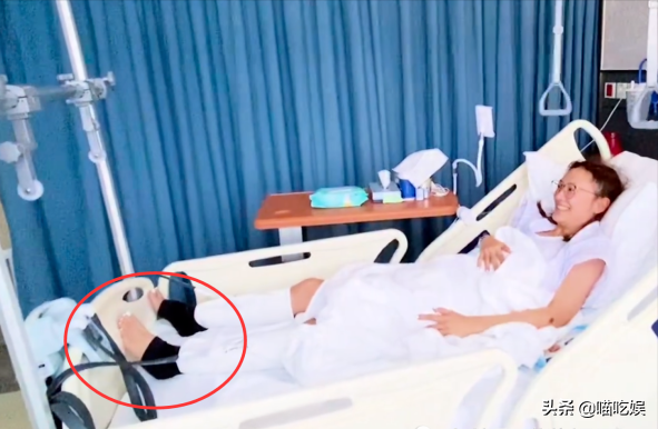 38岁应采儿手术住院，头发稀疏憔悴做康复训练，网友喊话多捐款