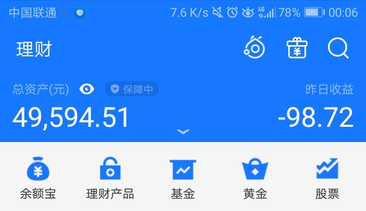 端午节前最后一天的基金收益，大家看一下怎么