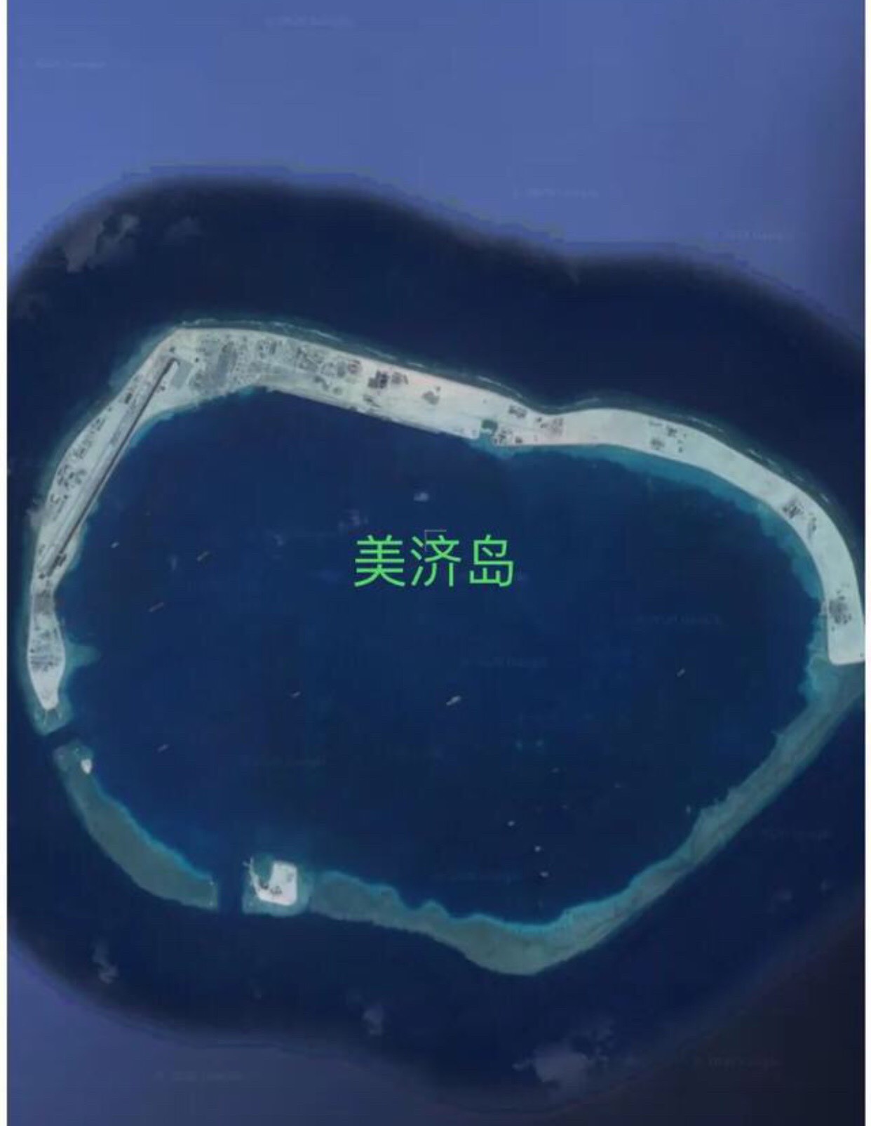 南海八大人工岛，美军为何最怕这个岛礁？一张图告诉你答案