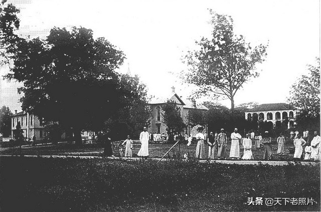 1900年代江西九江老照片 百年前古城旧影及同文中学