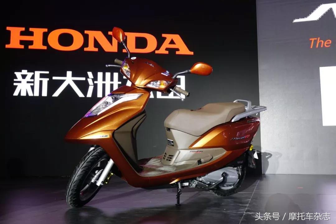 新大洲本田集中发布七款新车！先看看这三款踏板！