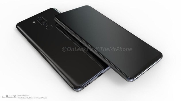 颜值爆表 刘海屏 后置摄像头指纹识别！LG G7 ThinQ官方网宣图曝出