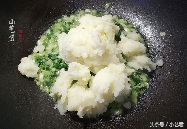 【小白菜土豆泥】做法步骤图 做法简单营养不一般