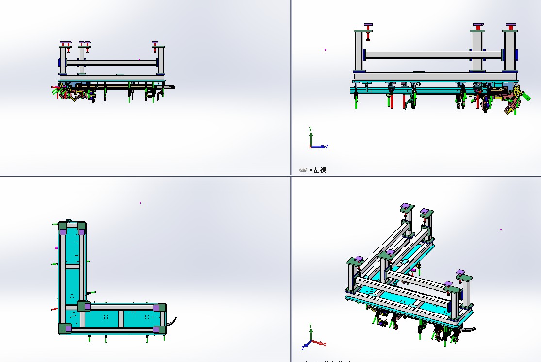 JZW12焊接夹具3D模型图纸 Solidworks设计 附STP格式