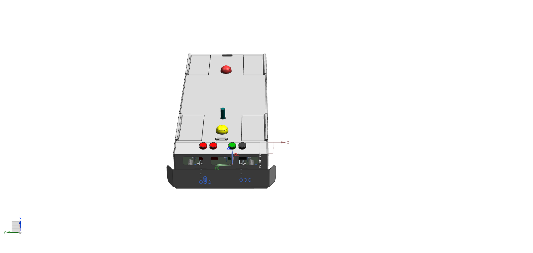 Antius ITMS AGV智能小车3D模型图纸 UG设计