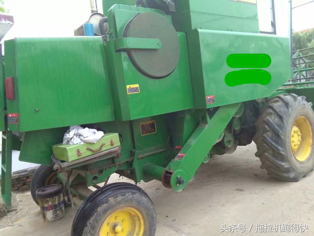 2010年的約翰迪爾3080收割機(jī)，現(xiàn)在還是收麥子的好機(jī)器