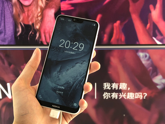 NokiaX6公布：触感优异性价比高出色