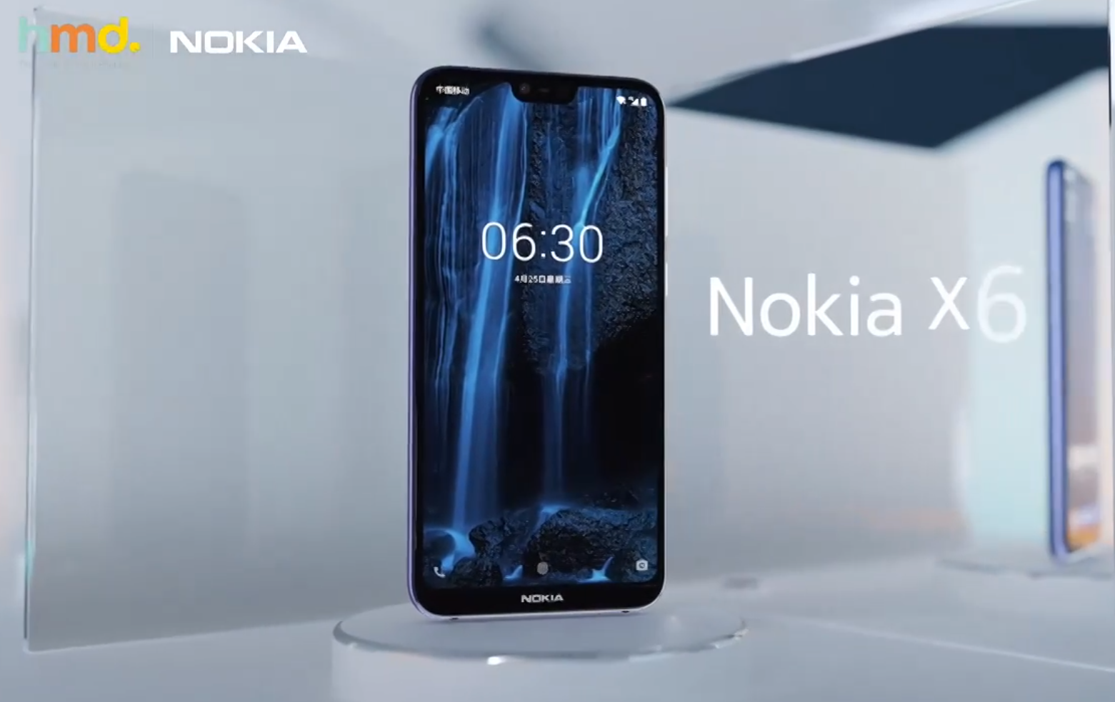 NokiaX6公布：流海全面屏手機 驍龍636，市場價僅1299元
