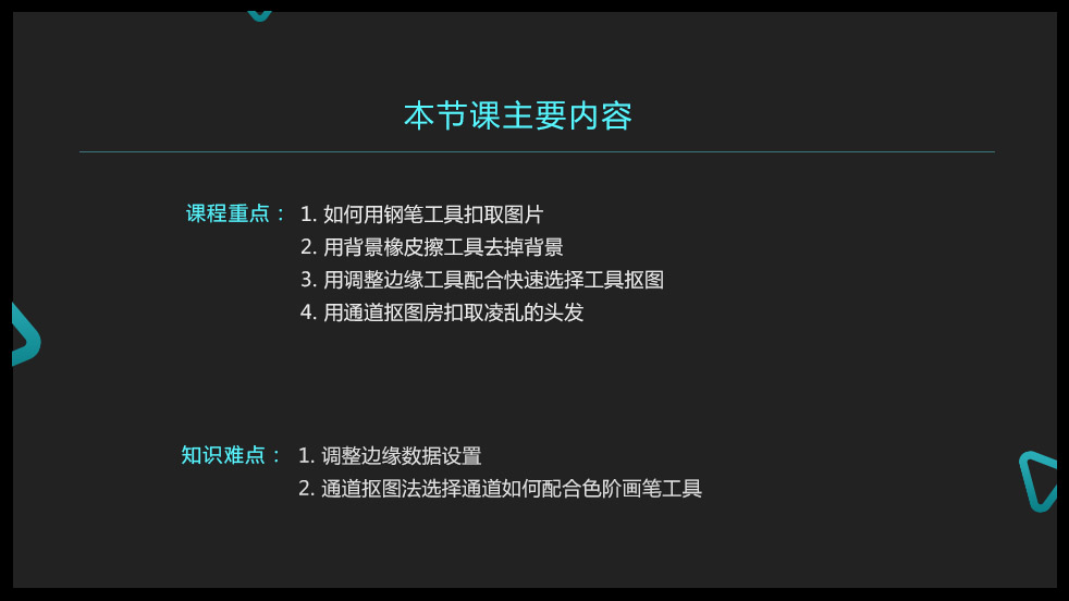 ps几种精细抠图、抠毛发技巧视频图文教程制作