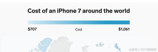 iPhone 7全世界市场价一览：英国最划算