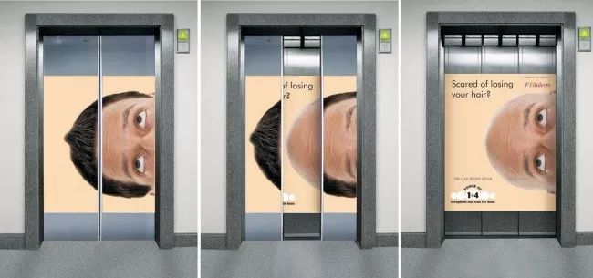20个最牛叉的电梯创意广告，想不注意都难！