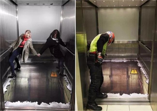 20個最牛叉的電梯創意廣告，想不注意都難！