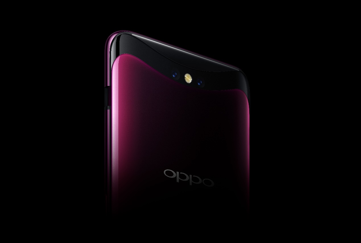 OPPO Find X外型具有现代感 艺术创意升降机设计方案，一体化外壳美没谁了