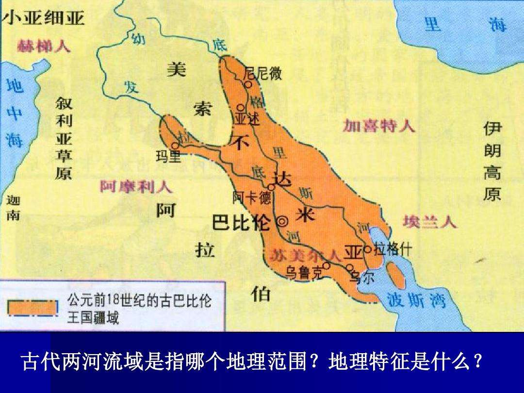 浅谈两河流域文明消亡的原因