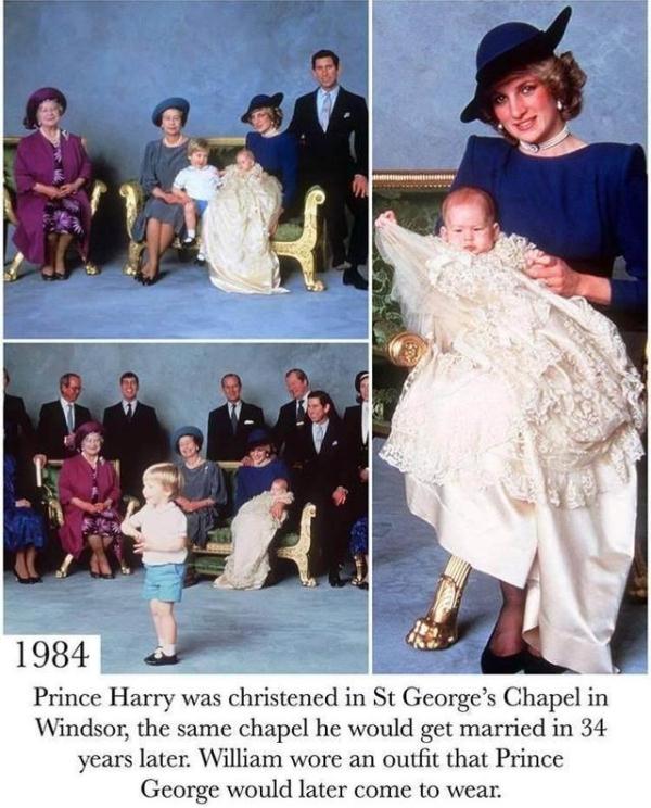 路易王子洗礼官方全家福发布！乔治“假笑”，卡米拉梅根笑得开心