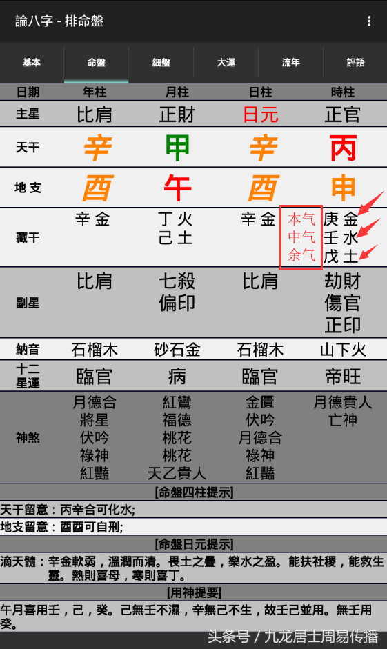 《一个月学会八字算命》第四课 五行旺衰，藏干与神煞