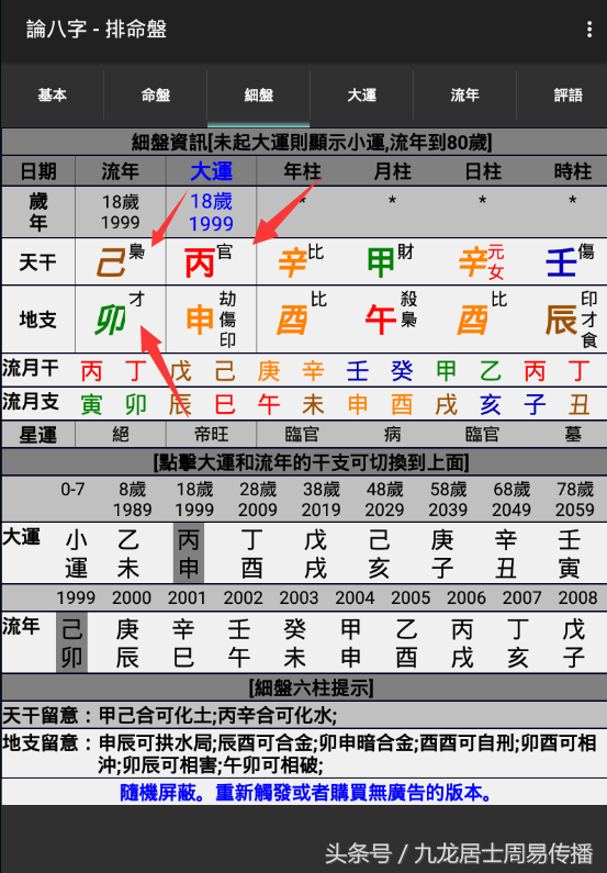 《一个月学会八字算命》第五课 大运流年与十神六亲