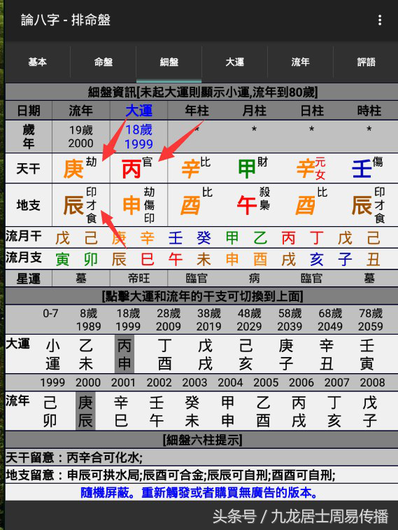 《一个月学会八字算命》第五课 大运流年与十神六亲