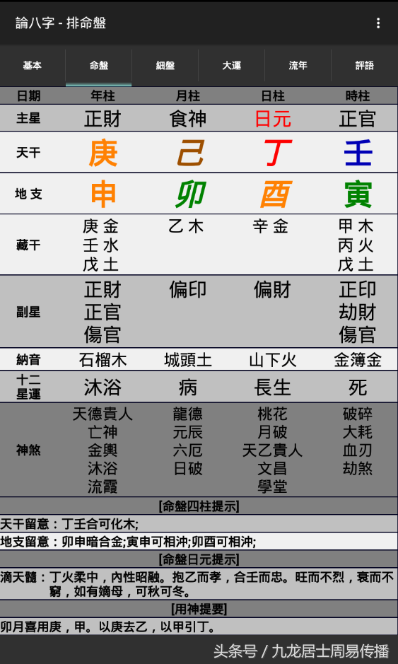 《一个月学会八字算命》第六课 十二长生与天干五合
