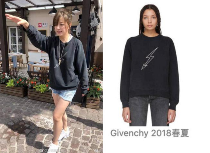 Zhao Wei takes the program on clothes of 30 big shop signs, and what Shu Qi wears is the old Western-style clothes 5 years ago