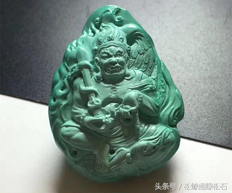 绿松石十二生肖八大守护神 酉鸡与不动明王