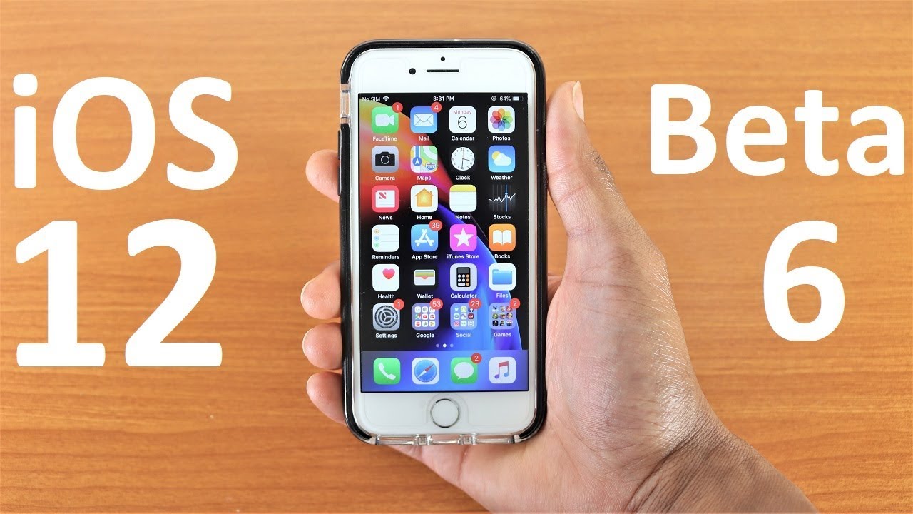 iPhone iOS 12 Beta 6 开发人员公测版固定件、叙述压缩文件下载地址大全