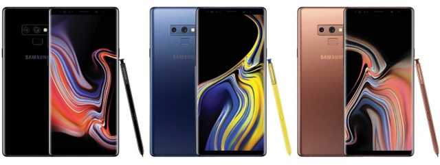 三星宣布公布 Galaxy Note 9 市场价999美元起